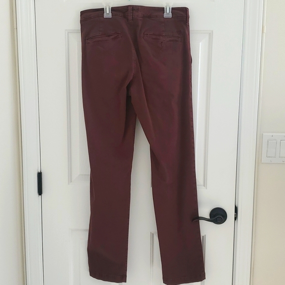 American Eagle Maroon 29x32 Extreme Flex Chinos - Picture 2 of 5